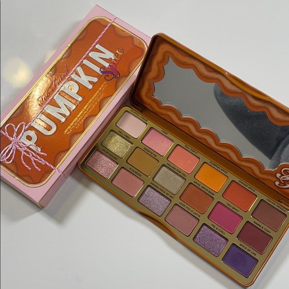 Limited Edition Too Faced Pumpkin Spice Palette